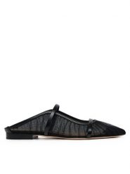MALONE SOULIERS Klapki Maureen Flat 336 Czarny. Czarne klapki MALONE SOULIERS, bez wzorów, z materiału, bez obcasa. Za 2,019.00 zł.