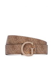 Guess Pasek Damski BW9498 P6430 Brązowy. Brązowe paski Guess, z aplikacjami, ze skóry. Za 234.99 zł.