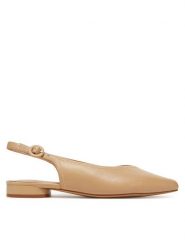 Lasocki Baleriny WYL4048-3Z Beżowy. Brązowe baleriny Lasocki, bez wzorów, ze skóry, bez obcasa. Za 179.99 zł.