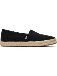 TOMS Espadryle w kolorze czarnym rozmiar: 37. Czarne espadryle Toms, bez wzorów, bez obcasa, bez zapięcia. Za 180.06 zł.