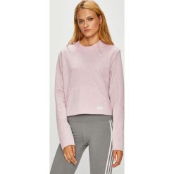 Puma - Bluza. Fioletowe bluzy Puma, m, bez wzorów, z bawełny, bez kaptura. W wyprzedaży za 179.90 zł.