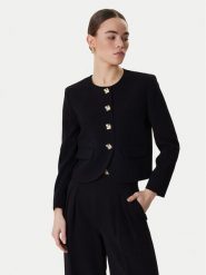 Marella Marynarka Falesia 2613041063 Czarny Regular Fit. Czarne marynarki i żakiety Marella, bez wzorów, z syntetyku. Za 1,309.00 zł.