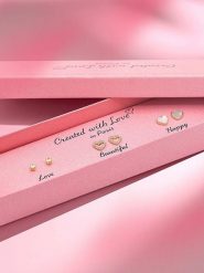 Created with Love 3-częściowy zestaw kolczyków-wkrętek "Tender" z cyrkoniami rozmiar: onesize. Białe kolczyki Created with Love, z cyrkonią, z mosiądzu. Za 56.99 zł.