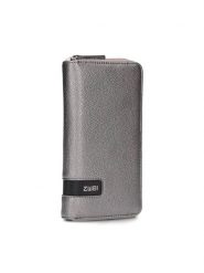 Zwei Portfel w kolorze srebrnym - 11 x 20 x 3 cm rozmiar: onesize. Szare portfele Zwei, bez wzorów, z materiału. Za 127.35 zł.