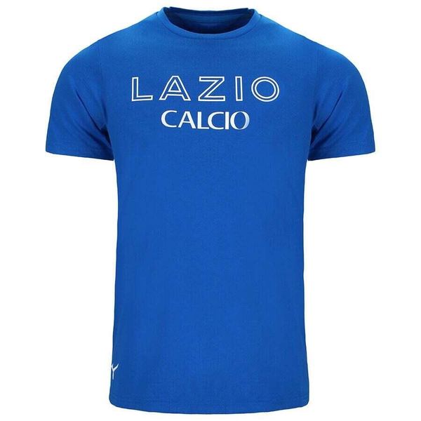Koszulka na 50. urodziny Lazio Rome. Niebieskie bluzki Mizuno, bez wzorów, sportowe, bez kołnierzyka, bez ramiączek. Za 194.50 zł.