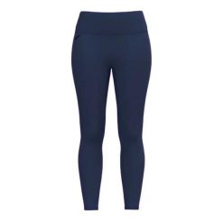 Długie legginsy damskie Joma granatowe. Niebieskie legginsy 909, l, bez wzorów, z materiału, długie. Za 93.50 zł.