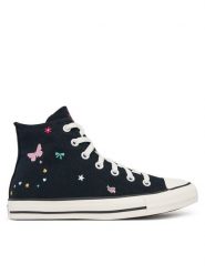 Converse Trampki Chuck Taylor All Star Doodles A15508C Czarny. Czarne trampki Converse, bez wzorów, z materiału, bez zapięcia. Za 319.99 zł.