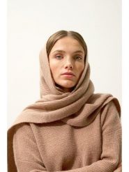 Perfect Cashmere Kaszmirowy szal "Lea" w kolorze beżowym - 180 x 30 cm rozmiar: onesize. Brązowe szaliki Perfect Cashmere, bez wzorów, z kaszmiru. Za 428.43 zł.