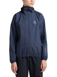 Haglöfs Kurtka funkcyjna "L,I,M PROOF" w kolorze granatowym rozmiar: XS. Niebieskie kurtki sportowe Haglöfs, l, bez wzorów, bez kaptura, outdoorowe. Za 456.87 zł.