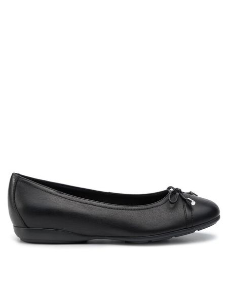 Geox Baleriny D Annytah D D927ND 00085 C9997 Czarny. Czarne baleriny Geox, bez wzorów, ze skóry, bez obcasa. Za 428.72 zł.