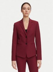 HUGO Marynarka Agonia-1 50539976 Czerwony ciemny Slim Fit. Czerwone marynarki i żakiety Hugo, bez wzorów, z syntetyku. Za 899.99 zł.