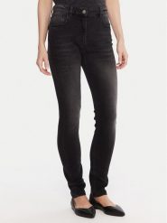 Marella Jeansy 2523186104 Czarny Skinny Fit. Czarne jeansy Marella, bez wzorów. Za 839.99 zł.