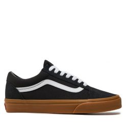 Tenisówki Vans. Czarne trampki Vans, bez wzorów, bez zapięcia. Za 259.99 zł.