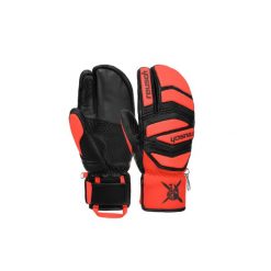 Rękawice narciarskie Reusch Worldcup Warrior Lobster. Czarne rękawiczki REUSCH, bez wzorów, ze skóry, sportowe. Za 792.50 zł.