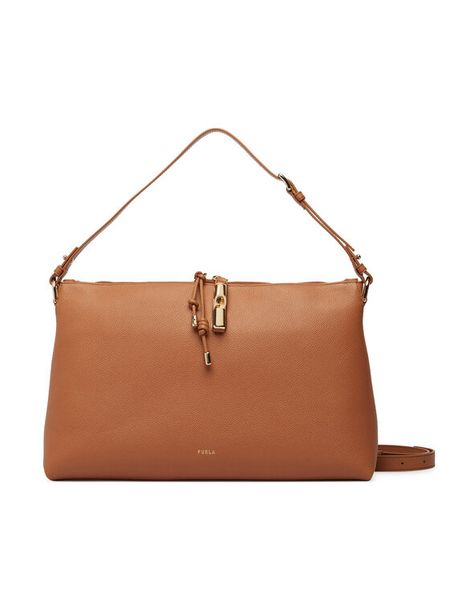 Furla Torebka Debby M WB02006 BX3353 CN RY000 Brązowy. Brązowe torebki klasyczne Furla, bez wzorów, ze skóry, bez dodatków. Za 1,161.99 zł.