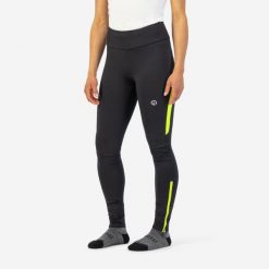 Legginsy do biegania damskie Rogelli Core. Czarne legginsy Rogelli, s, bez wzorów, z tkaniny. Za 197.00 zł.