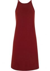 Sukienka z dżerseju z lejącego materiału z lyocellu. Czarne sukienki bonprix, bez wzorów, z dżerseju, bez kołnierzyka, bez ramiączek. Za 79.99 zł.