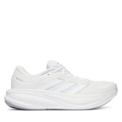 Buty do biegania adidas. Białe obuwie sportowe Adidas, bez zapięcia, do biegania. Za 299.99 zł.
