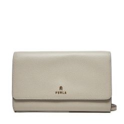 Torebka Furla. Brązowe listonoszki Furla, bez wzorów, bez dodatków. Za 1,149.00 zł.