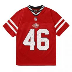 Koszulka San Francisco 49ers Nos NFL. Bluzki New Era, bez wzorów, sportowe, bez kołnierzyka, bez ramiączek. Za 253.80 zł.