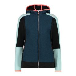Bluza damska turystyczna CMP 34M2826. Zielone bluzy sportowe CMP, m, bez wzorów, bez kaptura. Za 508.50 zł.