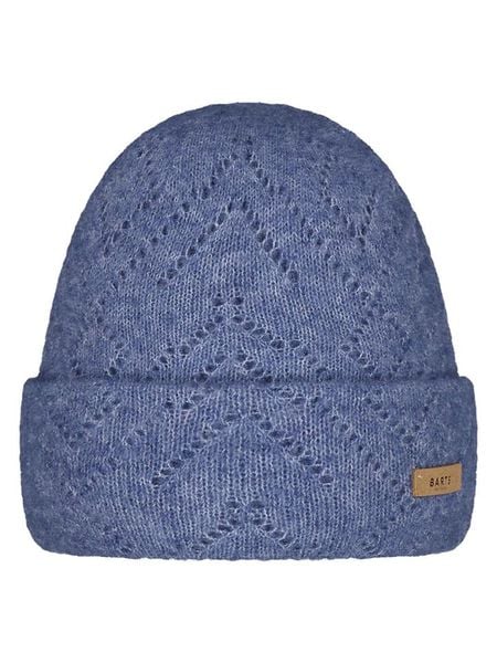 Barts Czapka "Bridgey" w kolorze niebieskim rozmiar: onesize. Niebieskie czapki Barts, z aplikacjami, ze splotem. Za 91.77 zł.