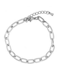 MOODE Bransoletka "Judith" rozmiar: onesize. Szare bransoletki MOODE, ze stali. Za 39.99 zł.