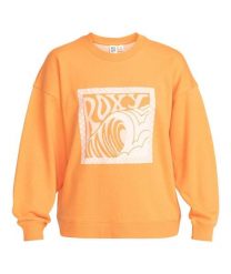 Bluza turystyczna damska Roxy Take Your Place. Brązowe bluzy Roxy, m, bez wzorów, z bawełny, bez kaptura. Za 337.30 zł.