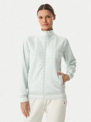 Guess Bluza V5YQ03 KB212 Zielony jasny Regular Fit. Zielone bluzy sportowe Guess, xl, z aplikacjami, z syntetyku, bez kaptura. Za 439.99 zł.