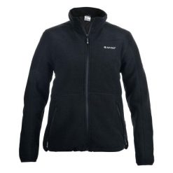 Bluza Polarowa Damska Polaris. Czarne bluzy Hi-tec, na zimę, xl, bez wzorów, z polaru, bez kaptura. Za 199.99 zł.
