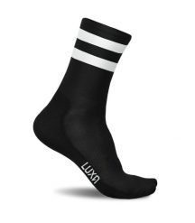 Skarpetki Rowerowe Unisex Luxa Night. Białe skarpety LUXA, bez wzorów, z materiału. Za 49.90 zł.
