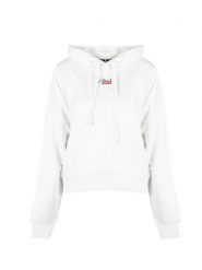 Diesel Bluza "F-Reggy" | A15712-RIAJH | Kobieta | Biały. Białe bluzy Diesel, l, bez wzorów, z bawełny, z kapturem. W wyprzedaży za 389.00 zł.