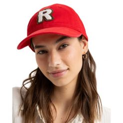 Czapka baseballowa dla Kobiety CITY OF LOVE 2 Czerwony. Czerwone czapki Roxy, bez wzorów, z bawełny. W wyprzedaży za 90.99 zł.