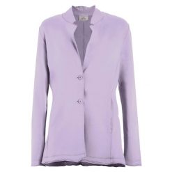 Bluza Deha Marynarka Damskie. Fioletowe bluzy Deha, s, bez wzorów, z bawełny, bez kaptura. Za 360.99 zł.