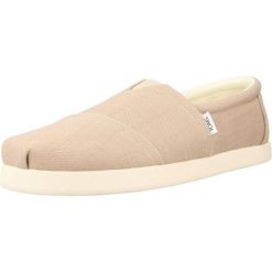 Sandały TOMS ALP FWD Jasnobrązowy. Brązowe sandały Toms, bez wzorów, z tkaniny, sportowe, bez obcasa, bez zapięcia. Za 252.99 zł.