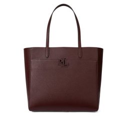 Torebka LAUREN RALPH LAUREN. Czerwone shopper Lauren Ralph Lauren, bez wzorów, bez dodatków. Za 1,699.00 zł.