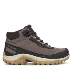 Trekkingi Salomon. Brązowe trekkingi Salomon, trekkingowe. Za 619.99 zł.