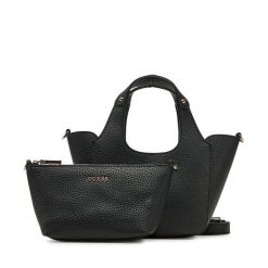 Torebka Guess. Czarne torebki klasyczne Guess, z aplikacjami, bez dodatków. Za 329.99 zł.