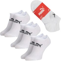 Skarpetki stopki dla dorosłych Puma sneaker. Białe skarpety Puma, bez wzorów. Za 36.16 zł.