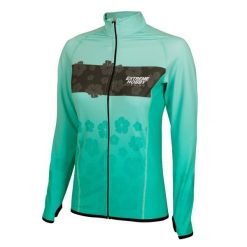 Bluza damska do biegania rozpinana EXTREME HOBBY FLOWERS. Zielone bluzy EXTREME HOBBY, na jesień, m, bez wzorów, z elastanu, bez kaptura. Za 219.00 zł.
