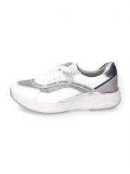 DOCKERS Sneakersy w kolorze srebrno-białym rozmiar: 40. Białe trampki Dockers, bez wzorów, bez zapięcia. Za 99.45 zł.