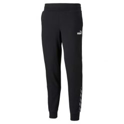 Spodnie Sportowe damskie Puma Power Pants FL. Czarne spodnie dresowe Puma, s, bez wzorów. W wyprzedaży za 150.85 zł.