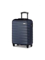 WITTCHEN Walizka kabinowa 56-3A-311-91 Czarny. Czarne walizki Wittchen, bez wzorów. Za 309.99 zł.