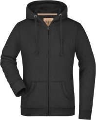 Damska bluza z kapturem James & Nicholson Vintage Hoody czarna. Czarne bluzy Givova, m, z aplikacjami, z bawełny, z kapturem. Za 149.99 zł.