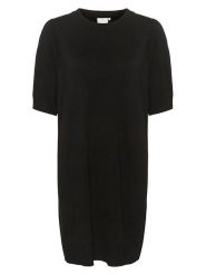 Kaffe Sukienka w kolorze czarnym rozmiar: S. Czarne sukienki Kaffe, na co dzień, s, bez wzorów, bez kołnierzyka, bez ramiączek, mini, proste. Za 113.99 zł.