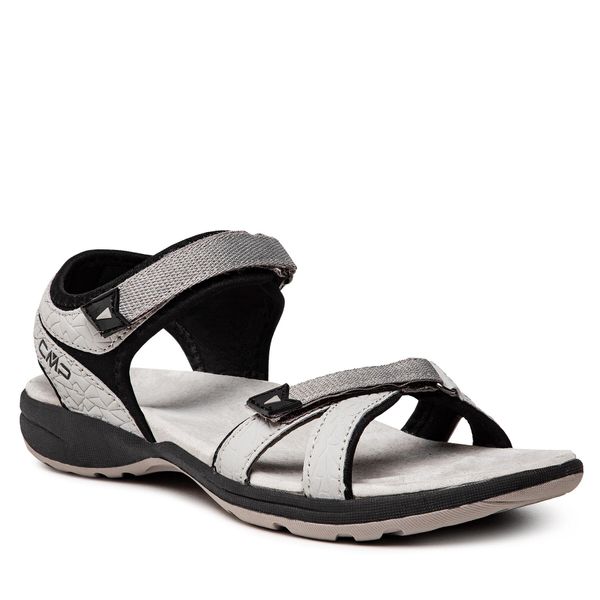 Sandały CMP. Szare sandały CMP, bez wzorów, sportowe, bez obcasa, bez zapięcia. Za 177.99 zł.