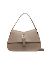 Furla Torebka Flow WB01040-BX2045-1257S-1007 Beżowy. Brązowe torebki klasyczne Furla, bez wzorów, ze skóry, bez dodatków. Za 1,669.00 zł.