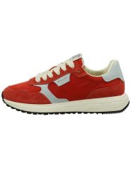GANT Footwear Skórzane sneakersy "Beywi" w kolorze czerwonym rozmiar: 40. Czerwone trampki GANT Footwear, bez wzorów, bez zapięcia. Za 264.15 zł.
