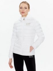 EA7 Emporio Armani Kurtka przejściowa 8NTB23 TNF8Z 0101 Biały Regular Fit. Białe kurtki EA7 Emporio Armani, s, bez wzorów, z syntetyku, bez kaptura. Za 419.99 zł.