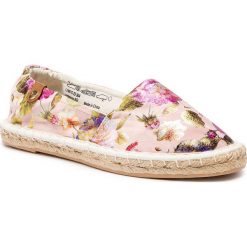 Espadryle TAMARIS - 1-24610-22 Rose Flower C. 504. Czerwone espadryle Tamaris, bez wzorów, z materiału, bez obcasa, na płaskiej podeszwie, bez zapięcia. W wyprzedaży za 119.00 zł.